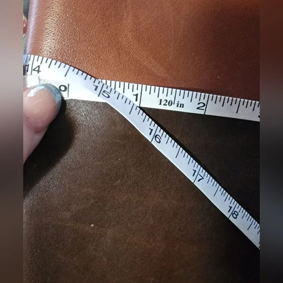 Franco Sarto Genuine Leather Tall Riding Style Calf Brown Knee Boots CYMA2 7.5 - Picture 10 of 10